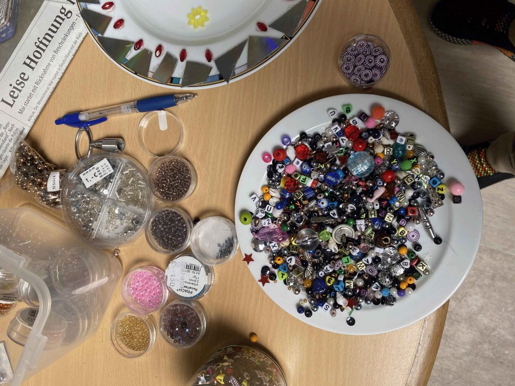 Foto Bastelprojekt Dekoteller
