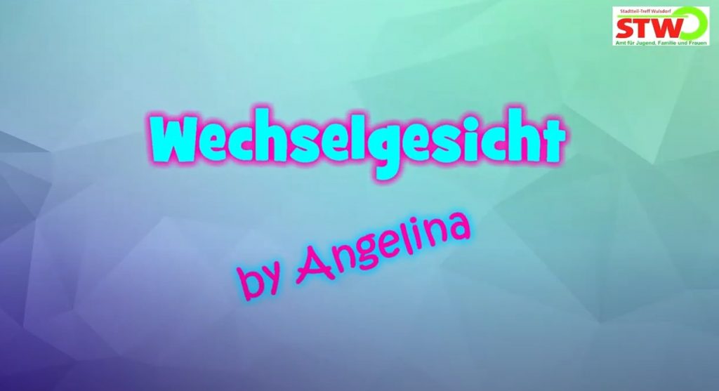 Grafik Bastelprojekt Wechselgesicht
