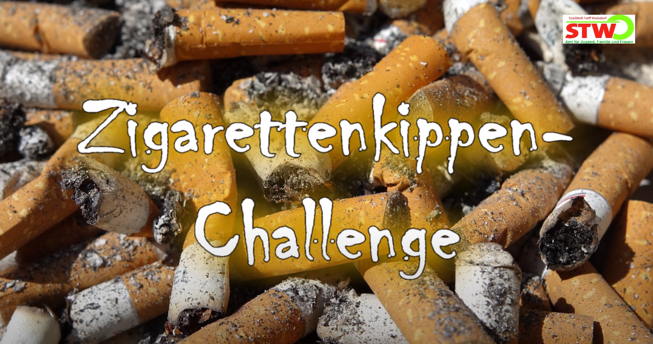 Grafik Zigarettenkippen-Challenge
