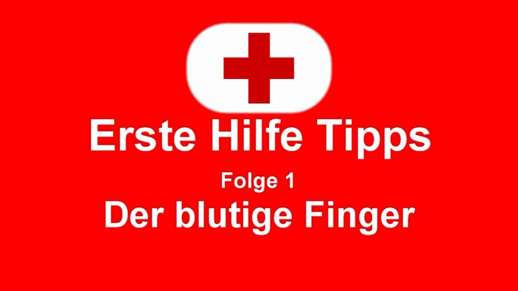 Grafik Erste Hilfe Tipps