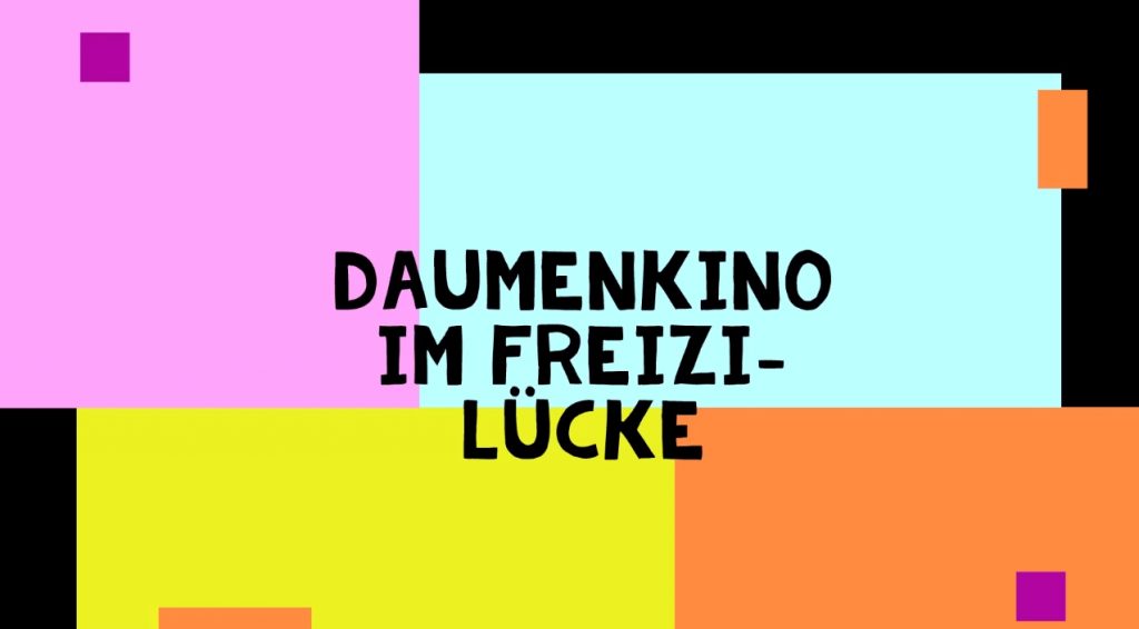 Bunte Grafik Daumenkino