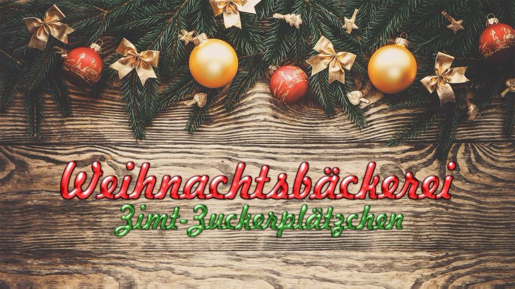 Grafik Weihnachtsbäckerei
