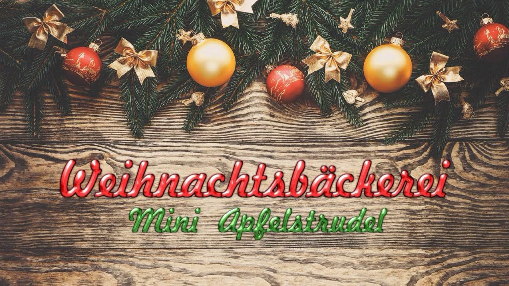 Grafik Weihnachtsbäckerei