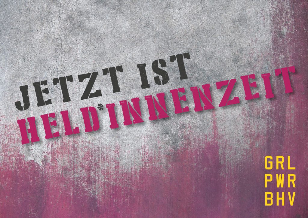 Grafik Jetzt ist Held*innenzeit