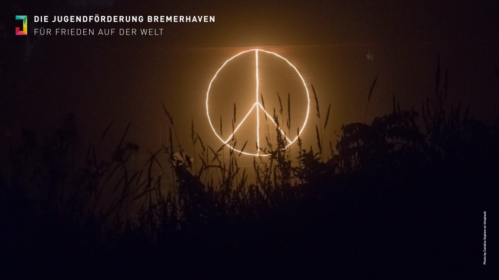 Grafik Jugendförderung für Frieden auf der Welt