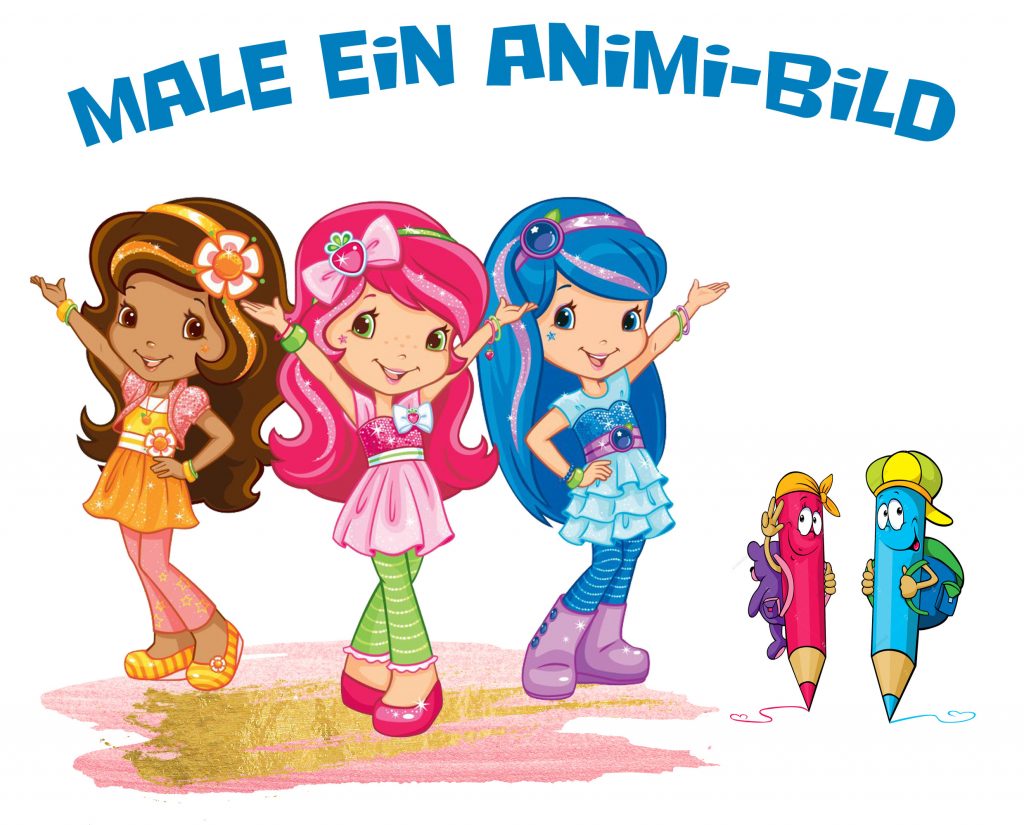 Plakat Male ein Anime-Bild