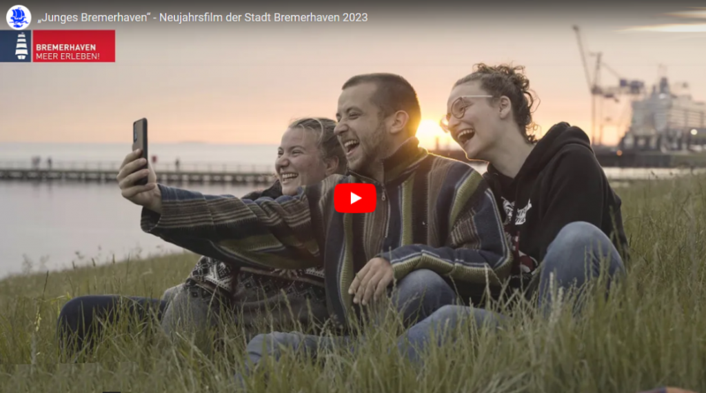 Startbild Film Junges Bremerhaven- Neujahrsfilm der Stadt Bremerhaven 2023