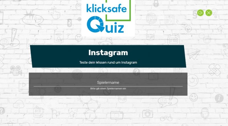 Screenshot vom Instagram Quiz von Klicksafe