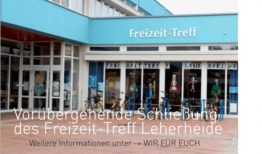 Eingang des Freizi Leherheide
